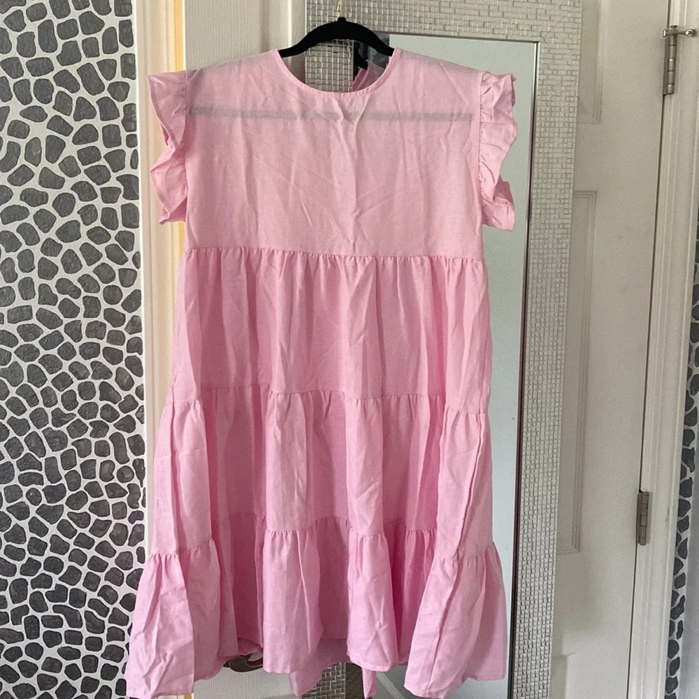 Petal and Pup Amarah Dress Pink - Picture 2 of 6